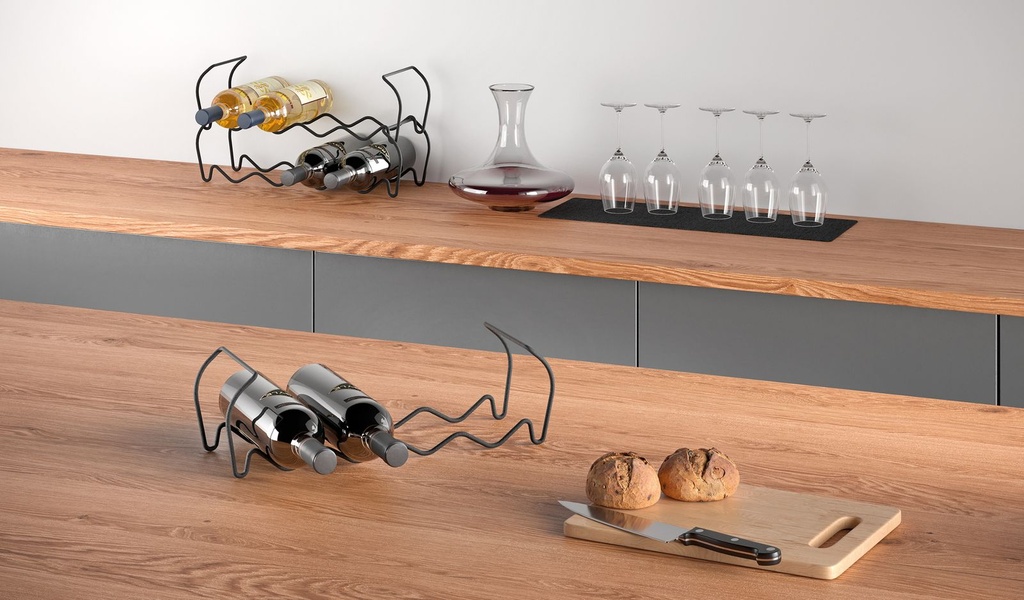 3er Flaschenregal Set Weinschrank – Galeriebild 3, Artikelnummer 14968