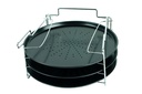 4 tlg. Pizzabackset Pizzablech Backofen Halter – Galeriebild 1, Artikelnummer 9485