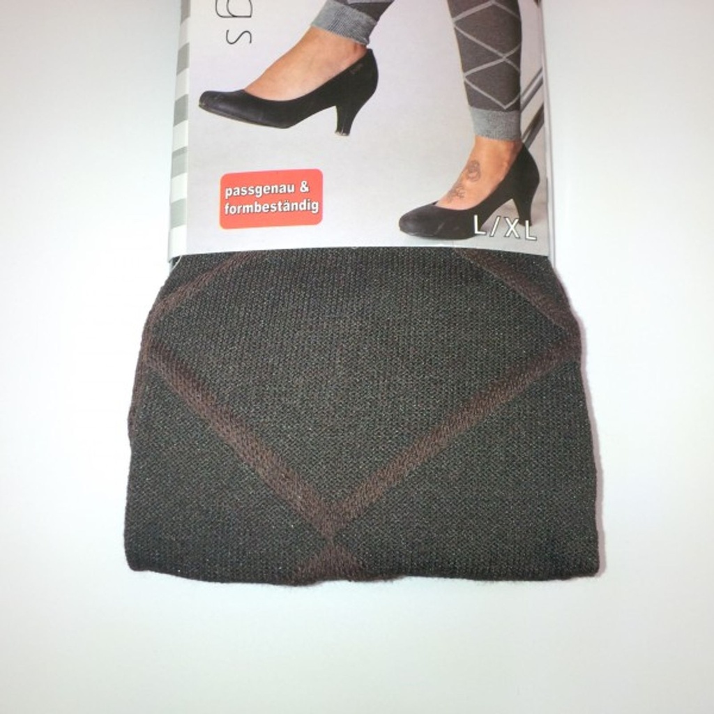 Leggings Leggins Thermo Karo Groß Braun – Galeriebild 1, Artikelnummer 5224