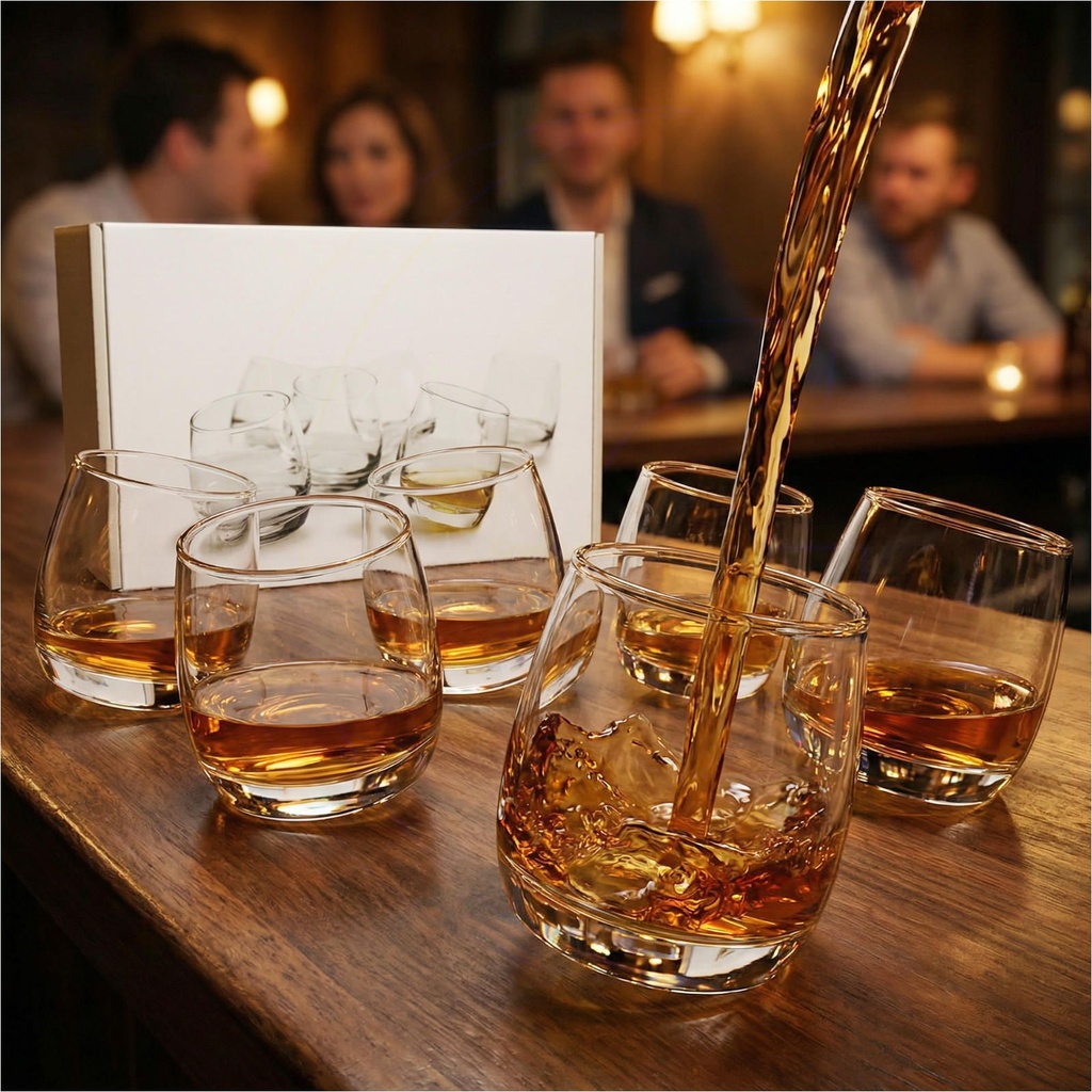 6 x Bar Rocking Whisky Glas 200 ml – Galeriebild 10, Artikelnummer 2930
