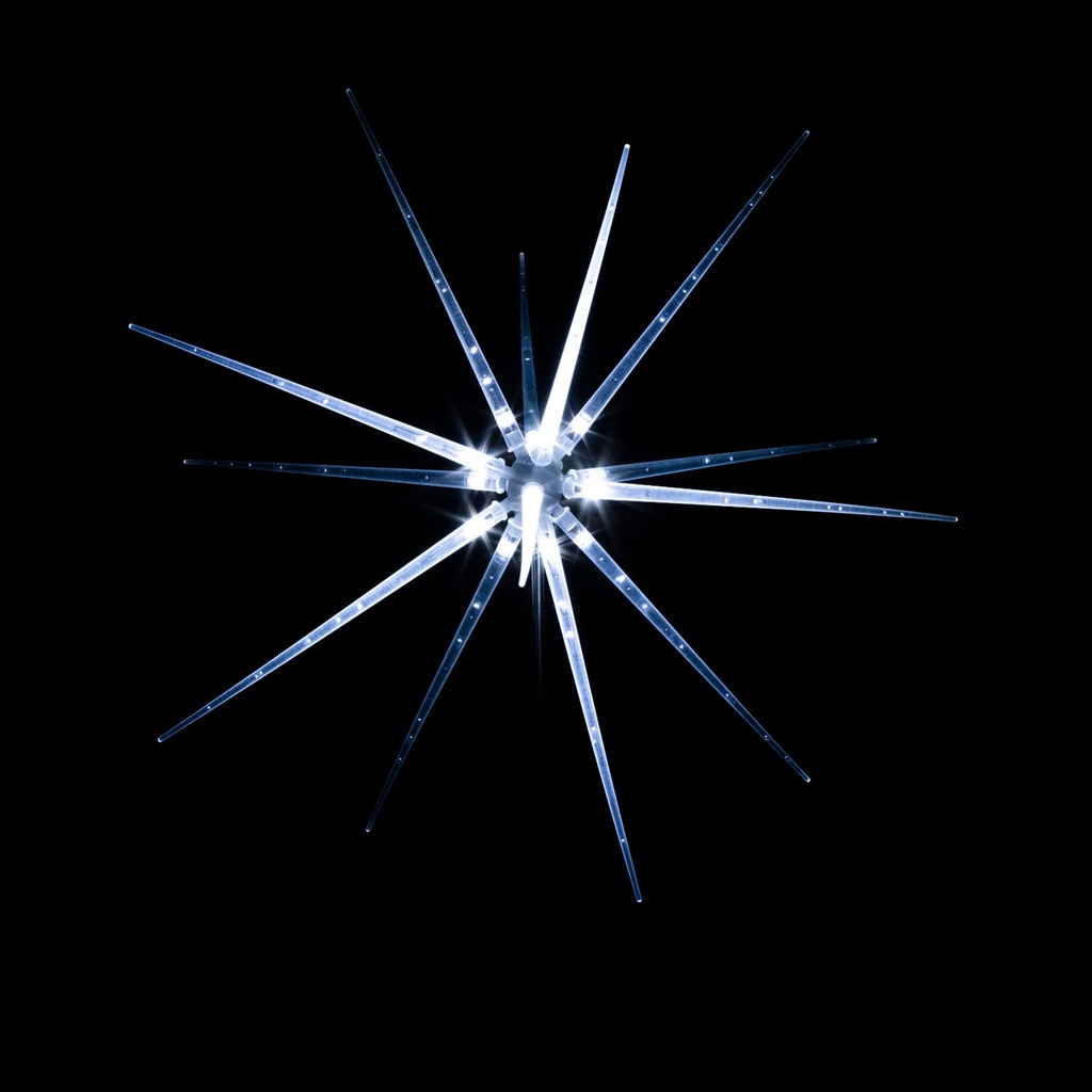 LED Gartenstecker Polar Stern mit Timer – Für Innen und Außen – Galeriebild 1, Artikelnummer 17554
