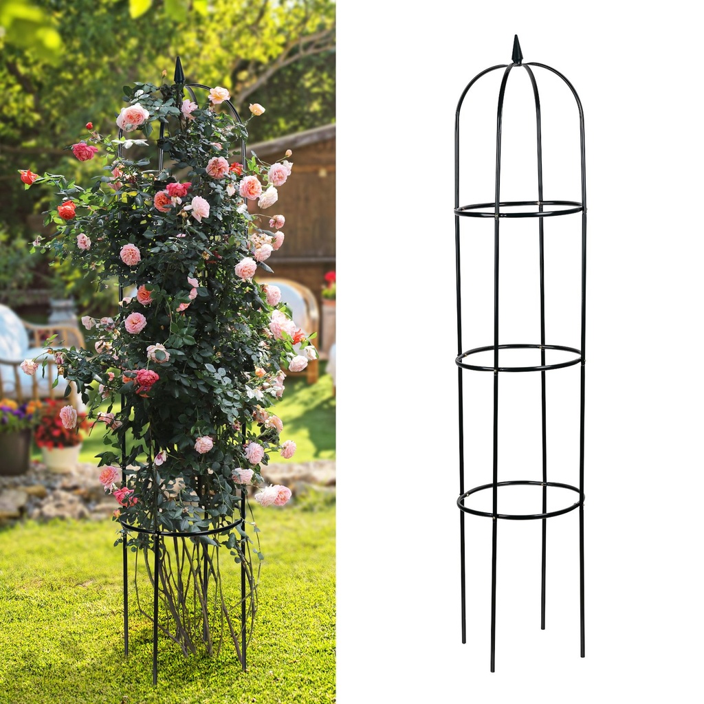 Rankhilfe Rankgitter Rosensäule Rosenbogen Rosenhilfe Pergola – Galeriebild 5, Artikelnummer 3557