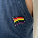 Pride 8er Set Metall-Anstecker verschiedene Designs mit Regenbogen – Galeriebild 4, Artikelnummer 18037