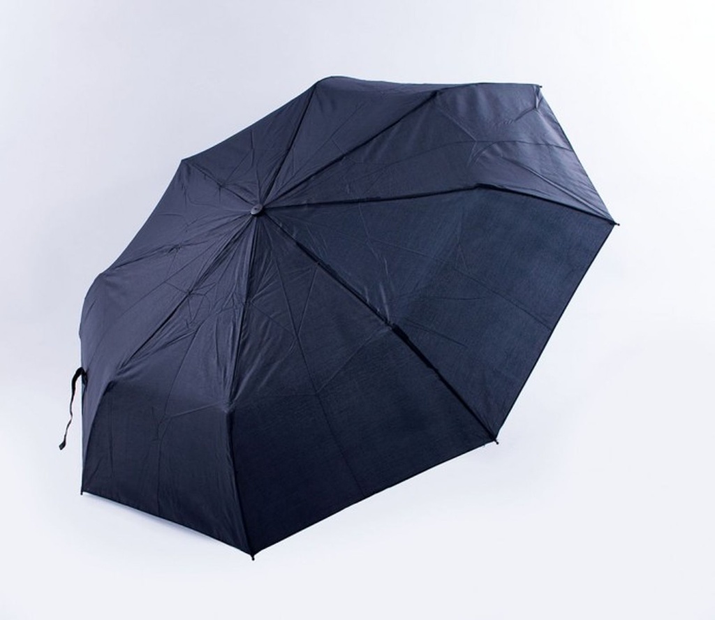 Teleskop Taschenschirm Regenschirm Schirm Fiberglas SCHWARZ – Galeriebild 1, Artikelnummer 2345