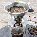 Hochwertiger Kaffeefilter aus Edelstahl für aromatischen Genuss – Galeriebild 1, Artikelnummer 17901