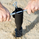 Bodenhülse Rasendorn Bodenanker Sonnenschirmhalter Schirmhalter 40cm – Galeriebild 4, Artikelnummer 2658