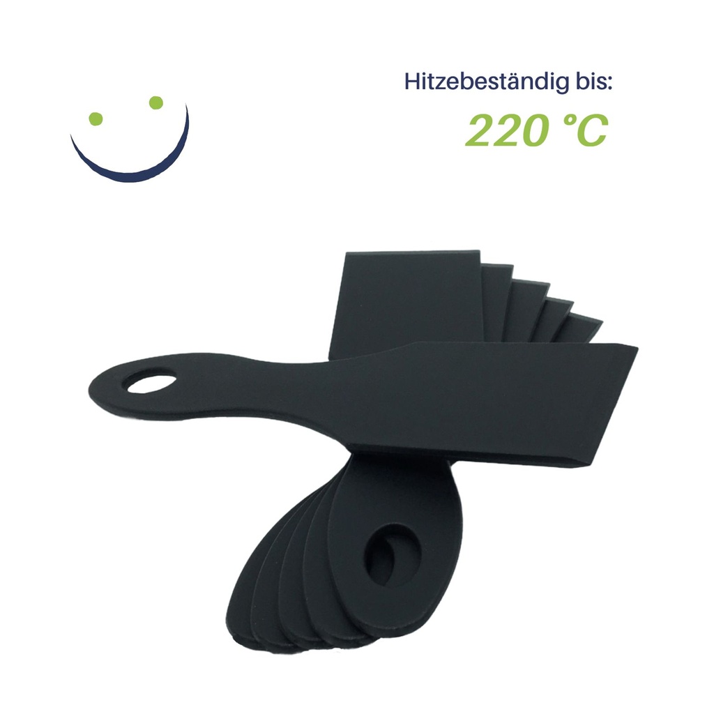6er-Set Racletteschieber Raclettespachtel aus Kunststoff – Galeriebild 2, Artikelnummer 12646