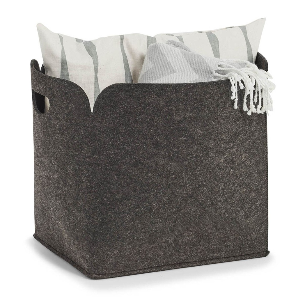 Zeller Filz Kaminholztasche 36x28x36cm – Galeriebild 1, Artikelnummer 15072