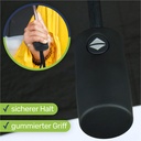 Regenschirm Automatiktaschenschirm windfest 97 cm schwarz mit Hülle – Galeriebild 5, Artikelnummer 2493