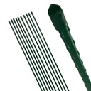 Pflanzstab Rankhilfe Stahl mit Kunststoff Ummantelung grün 90 cm – Galeriebild 1