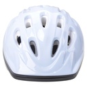 Kinder Fahrradhelm lichtgrau Lüftungsschlitzen Kopfumfang 52–56 cm – Galeriebild 1, Artikelnummer 17885