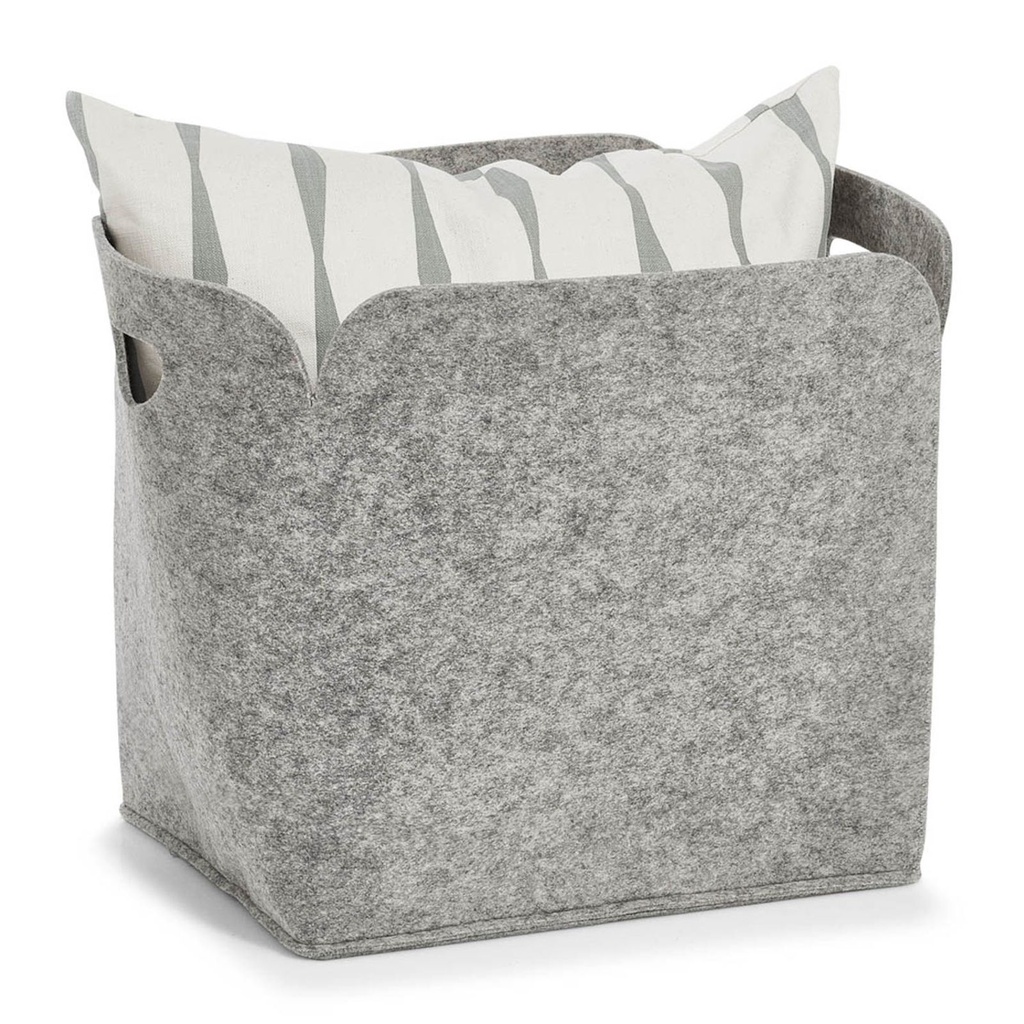 Zeller Filz Kaminholztasche 36x28x36 cm – Galeriebild 1, Artikelnummer 15086