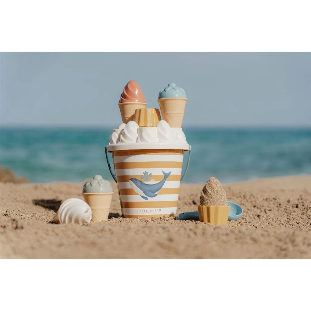 Little Dutch Ocean Dreams Blau Sandspielzeug 14-teilig ab 18 Monaten – Galeriebild 3, Artikelnummer 18046