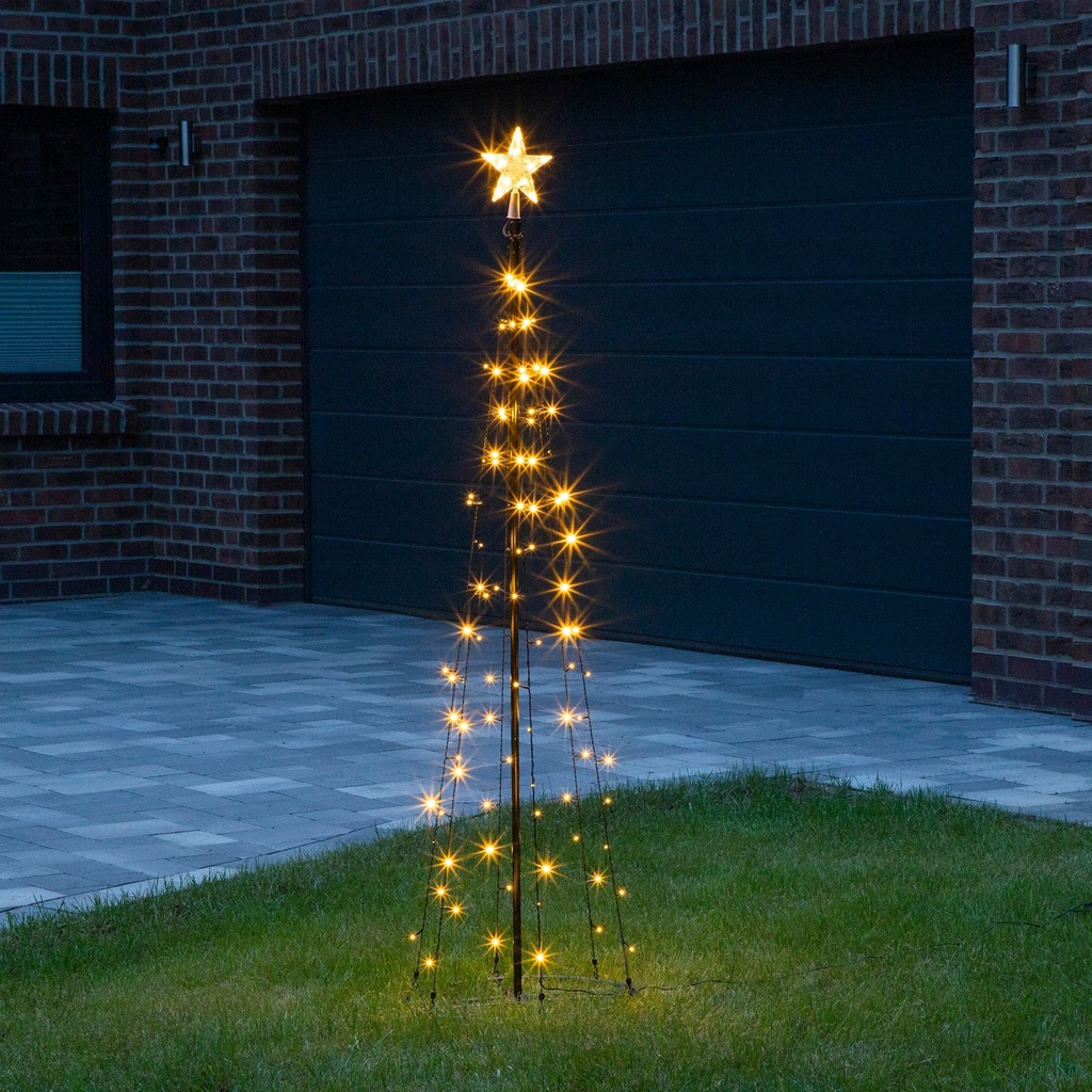 Garten-Weihnachtsbaum Weihnachtsbeleuchtung Garten Baum 180cm – Galeriebild 3, Artikelnummer 8111