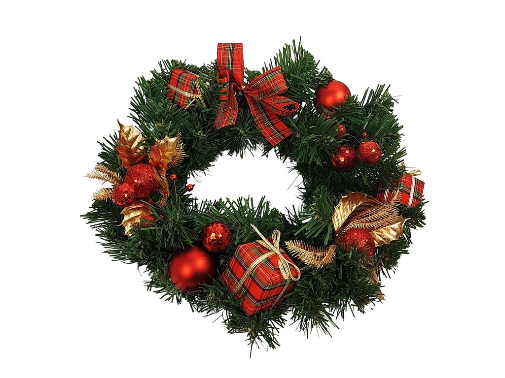 Adventskranz Ø30cm Kunstkranz