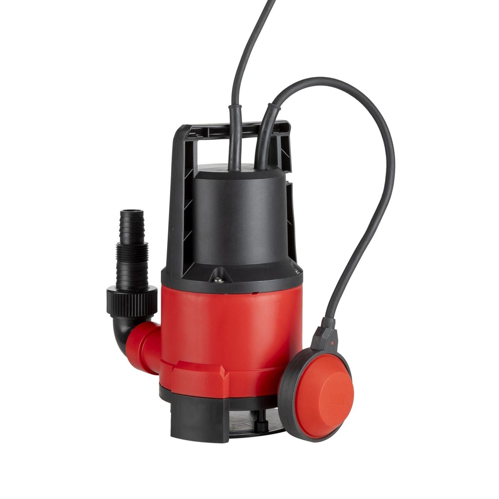 Schmutzwasserpumpe mit Schwimmer 8000 l/h Schmutzpartikel bis 25 mm
