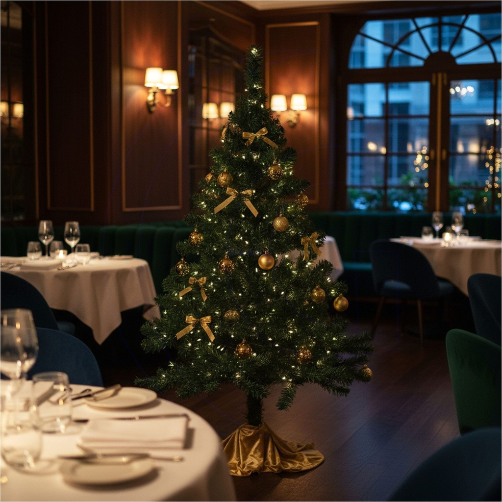 Künstlicher Weihnachtsbaum 150 cm Grün 440 Zweigen mit Metallständer – Galeriebild 5, Artikelnummer 2549