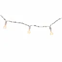 10 LED Lichterkette Weihnachten Beleuchtung Kette mit Perlen Warmweiß – Galeriebild 1, Artikelnummer 8511
