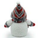 Schneemann LED Figur 28 cm Weihnachtsdeko batteriebetrieben Kunststoff – Galeriebild 7, Artikelnummer 8170