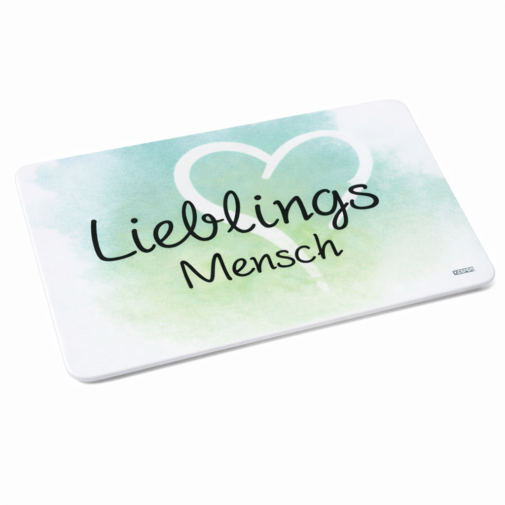 Frühstücksbrettchen Melamin mit Gummifüßen Motiv Lieblingsmensch – Galeriebild 2, Artikelnummer 18242