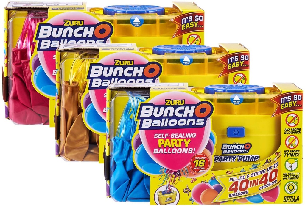 ZURU Bunch O Balloons Starterset mit elektrischer Pumpe – Galeriebild 3, Artikelnummer 17950