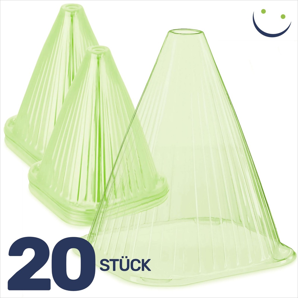 Pflanzenhut Pflanzenschutz Pflanzen Pflanzhilfe Gartenglocken Set – Galeriebild 6