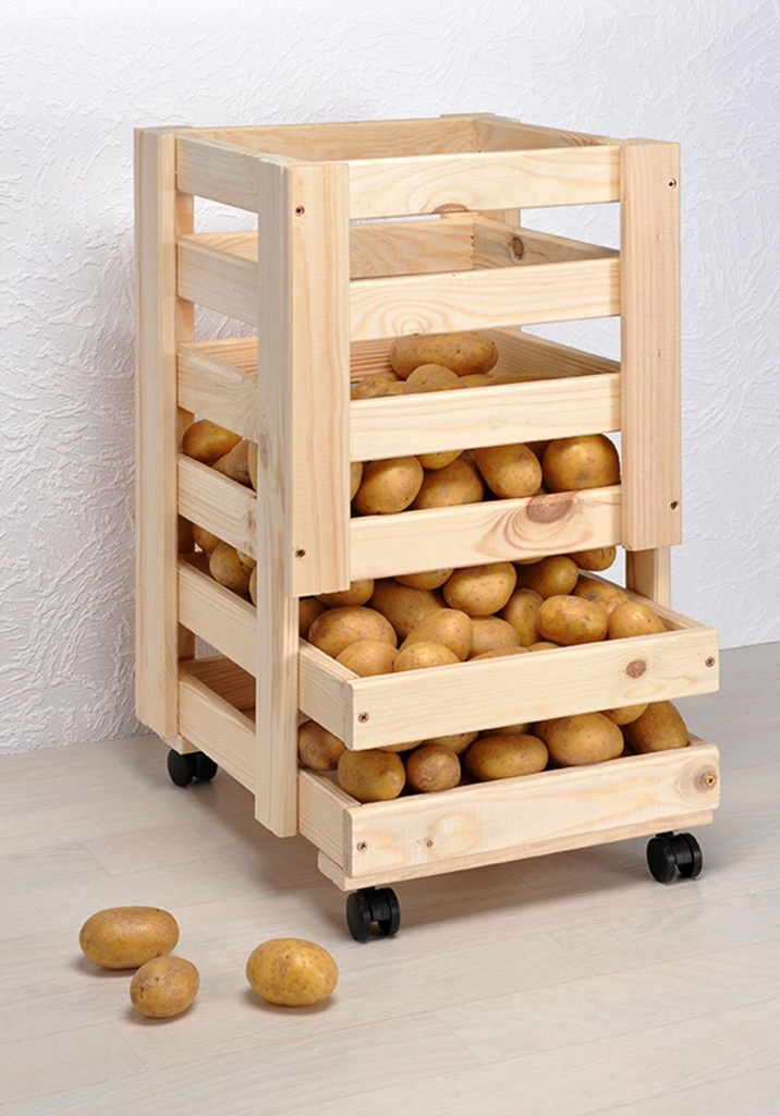 Holz Vorratskiste für Obst & Kartoffeln – Galeriebild 1, Artikelnummer 11958
