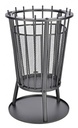 Feuerkorb mit Funkenschutz und Bodenplatte Ø40 cm für Garten Terrasse – Galeriebild 5, Artikelnummer 2790