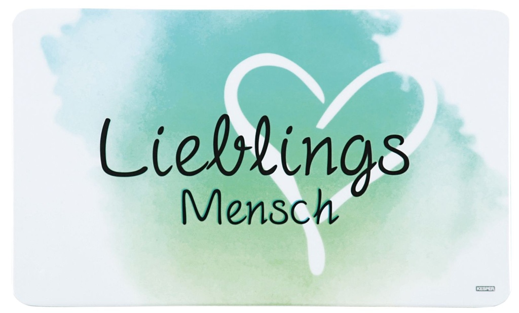 Frühstücksbrettchen Melamin mit Gummifüßen Motiv Lieblingsmensch – Galeriebild 5, Artikelnummer 18242