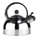 Edelstahl Flötenkessel, Wasserkocher Induktion, 2,5L