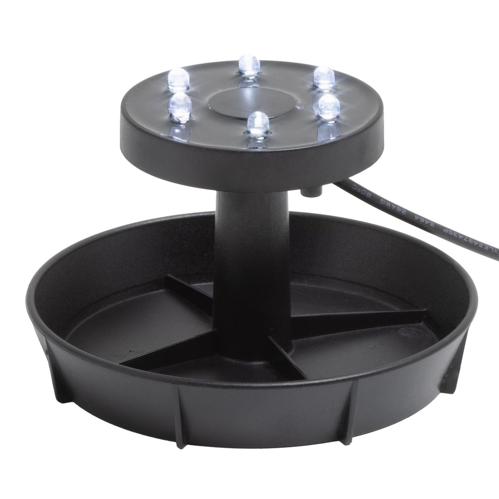 Solar Gartenteich Strahler-Set Unterwasserbeleuchtung 3 x 6 LED – Galeriebild 3, Artikelnummer 18146