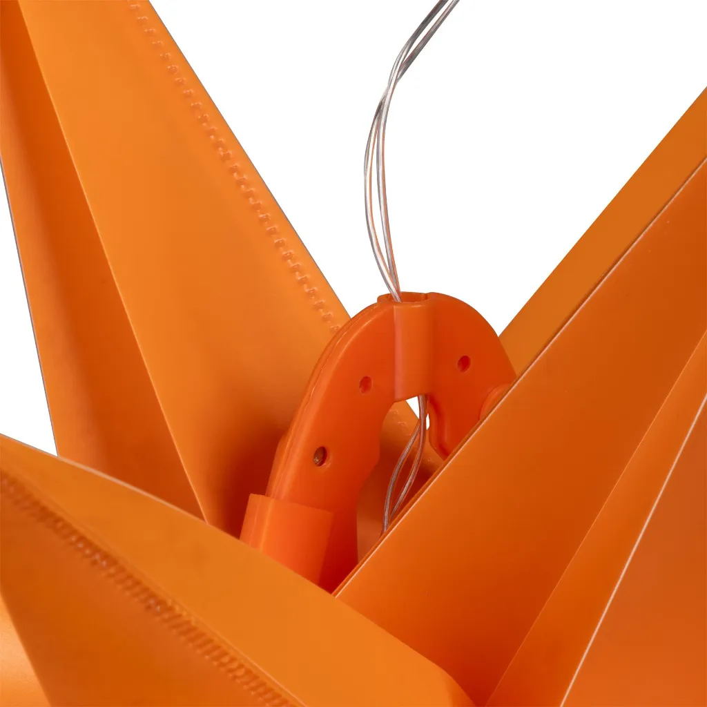 LED Weihnachtsstern orange, für d. Außengebrauch, ca. Ø 56 cm – Galeriebild 1, Artikelnummer 18505