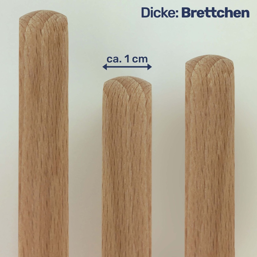 Frühstücksbrettchen Holzbrett Buche 22x12x1 cm – Galeriebild 5, Artikelnummer 7476