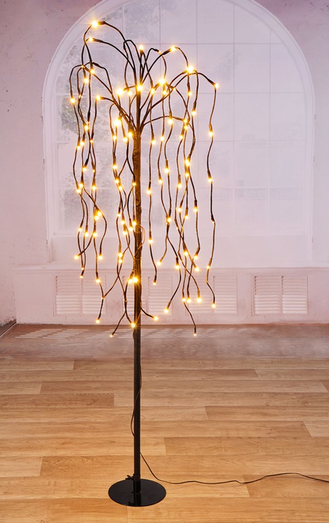 108 LED Lichterbaum Leuchtbaum Dekobaum Weide beleuchtet Beleuchtung – Galeriebild 1, Artikelnummer 10520