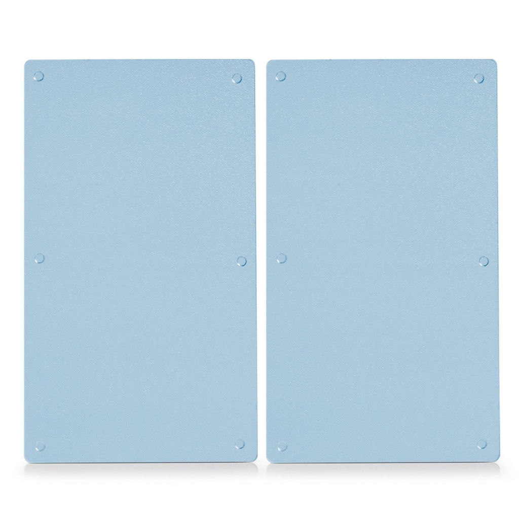 Zeller 2-tlg. Schneideplatten Herdabdeckplatten Silikonfüße – Galeriebild 1, Artikelnummer 17015