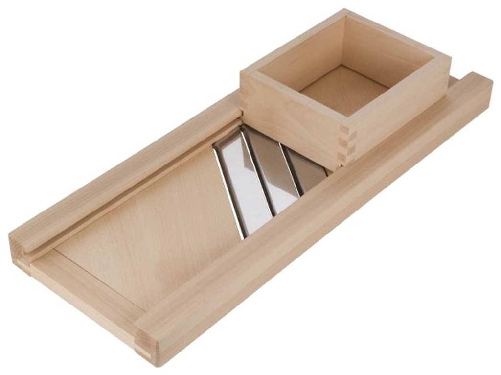 Profi Krauthobel 60cm 3 Klingen + Schublade