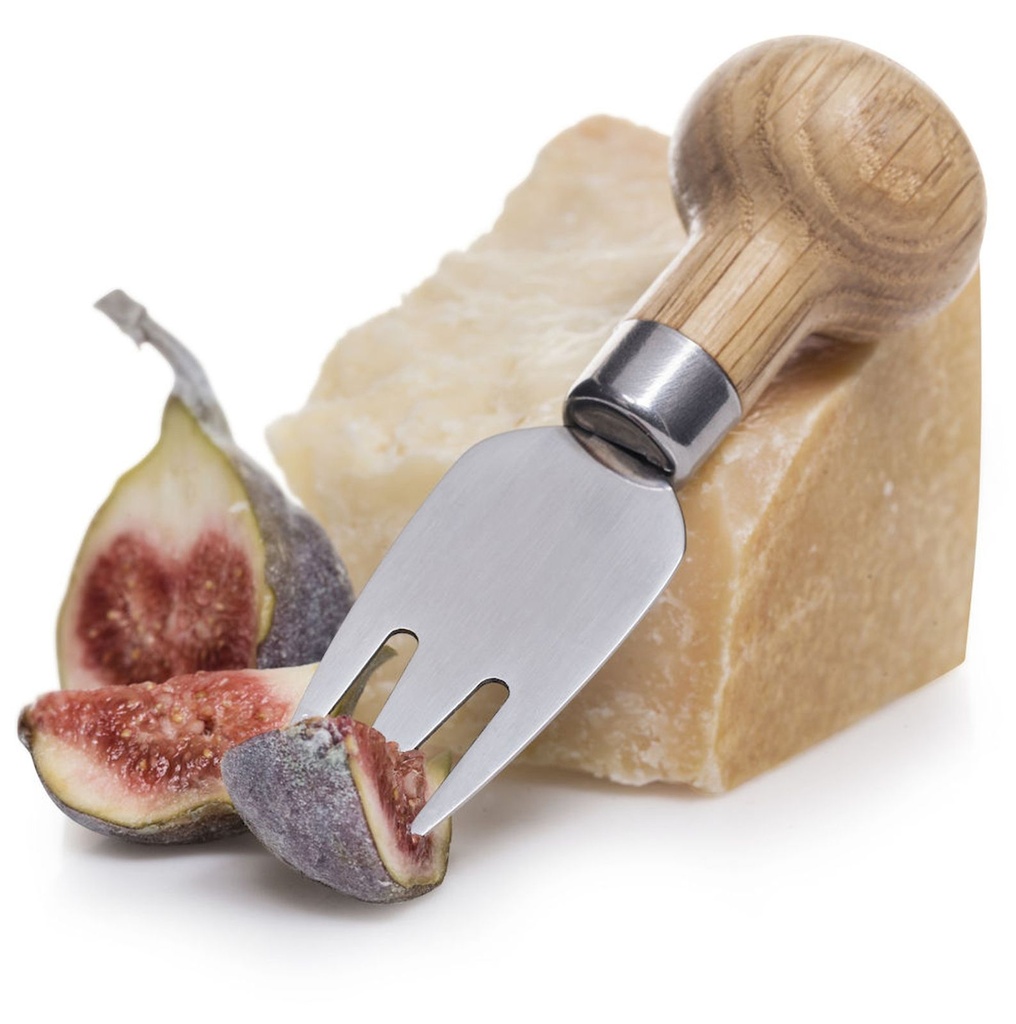 Käseschneider Käsemesser Edelstahl & Eichenholz 3er Set – Galeriebild 3, Artikelnummer 13127