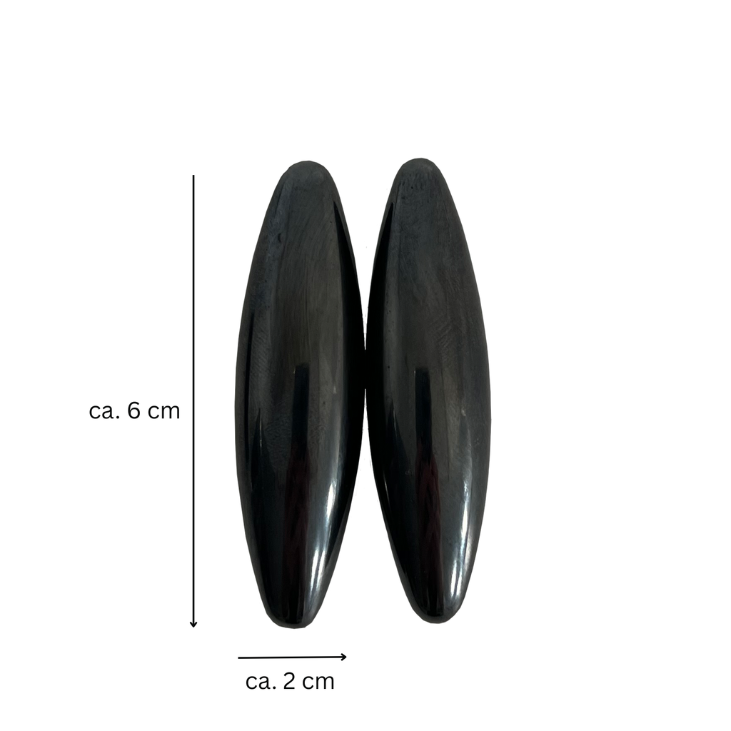 Magnetsteine 2er Set dunkelgrau mit Klangeffekt 6 cm – Galeriebild 6, Artikelnummer 18303