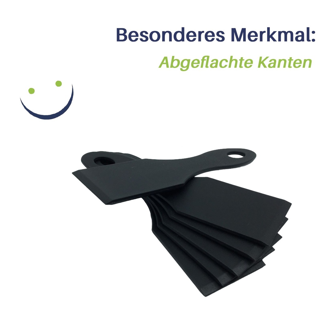 6er-Set Racletteschieber Raclettespachtel aus Kunststoff – Galeriebild 1, Artikelnummer 12646