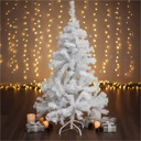 Weißer Weihnachtsbaum 120 cm künstlicher Tannenbaum 300 Zweigen – Galeriebild 3, Artikelnummer 7271