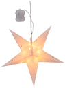 LED Weihnachtsstern mit Auto-Timer Adventsstern Leuchtstern Dekostern Stern Fensterdekoration – Galeriebild 1