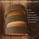 Sauna Lampenschirm Holzblendschirm L200xB195xH165mm – Galeriebild 2, Artikelnummer 1511