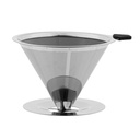 Hochwertiger Kaffeefilter aus Edelstahl für aromatischen Genuss – Galeriebild 5, Artikelnummer 17901
