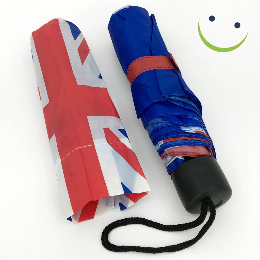 Taschenregeschirm Union Jack England Fahne UK Taschenschirm Ø 98 cm – Galeriebild 2, Artikelnummer 2289