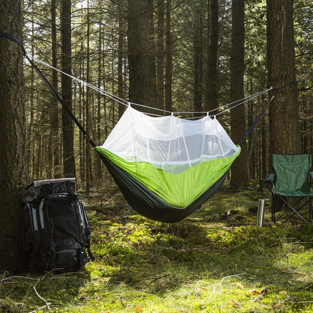Hängematte mit Moskitonetz Ultraleichte Camping-Hängematte Outdoor – Galeriebild 1, Artikelnummer 17915