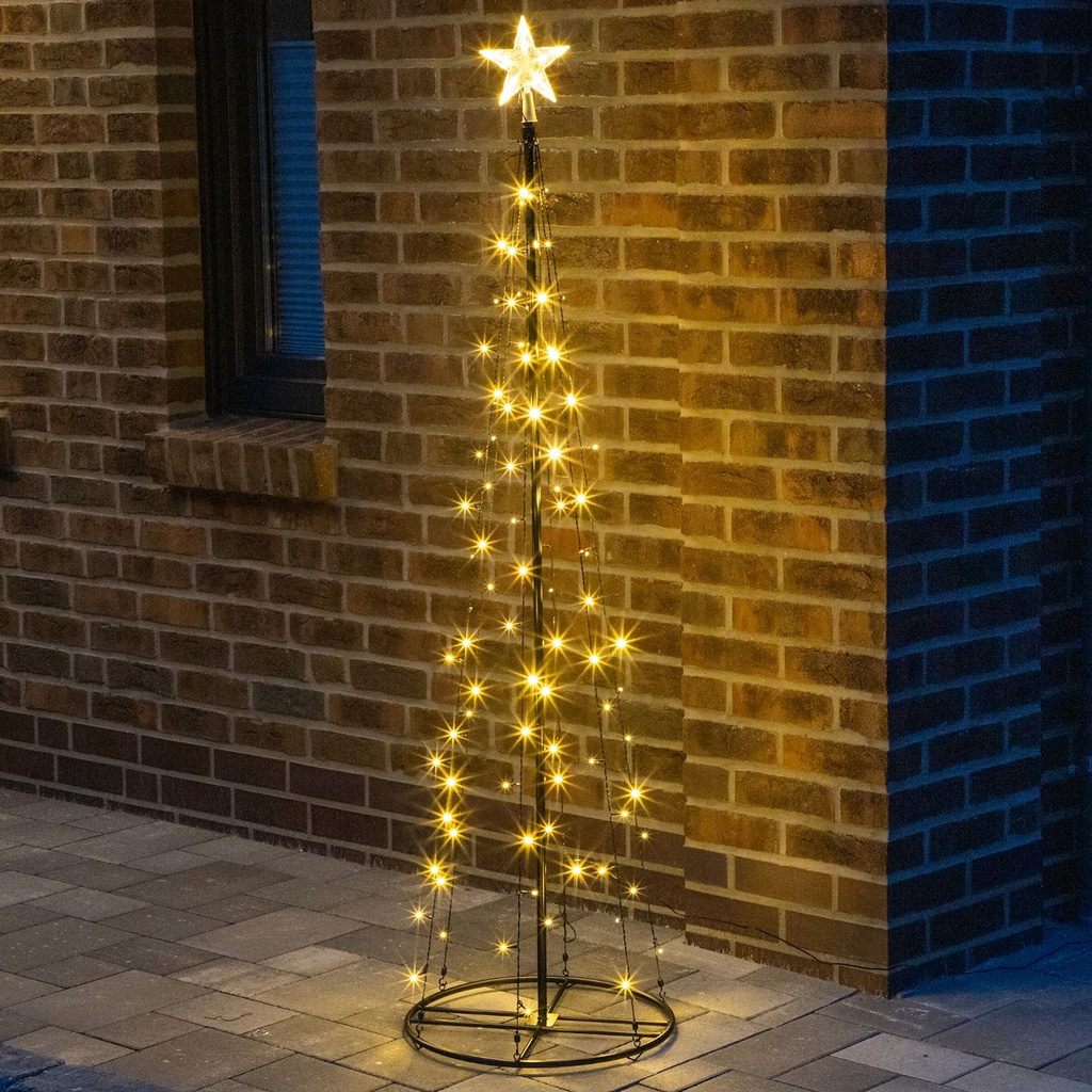 Garten-Weihnachtsbaum Weihnachtsbeleuchtung Garten Baum 180cm – Galeriebild 2, Artikelnummer 8111