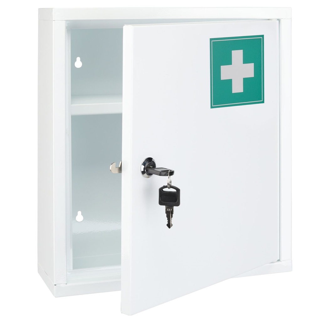 Medizinschrank aus Stahl  36 x 10 x 31,5 cm