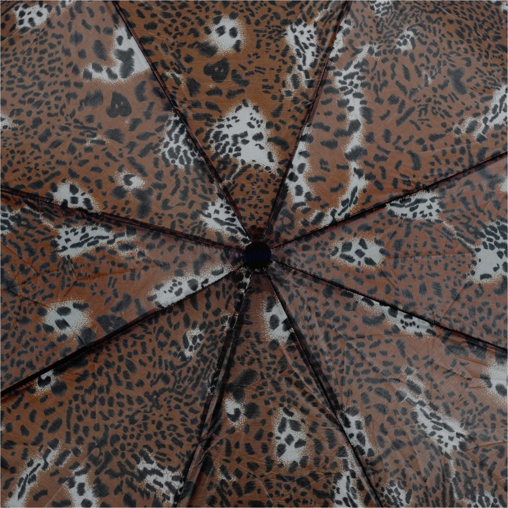 Taschenschirm Tigermuster Automatik Polyester 100cm Ø 8 Streben – Galeriebild 6, Artikelnummer 18149
