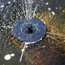 Solar Springbrunnen Ø 16 cm mit 7 verschiedene Düsen – Galeriebild 2, Artikelnummer 17287