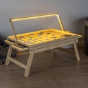 Puzzlebrett 1000er mit LED-Bügel und ausklappbaren Beinen